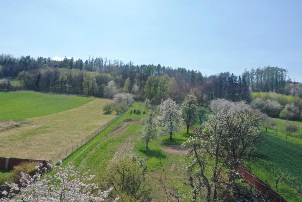 Příroda nedaleko penzionu