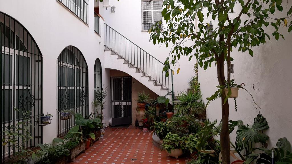 Vonkajšia záhrada v ubytovaní Apartment in the center of Seville