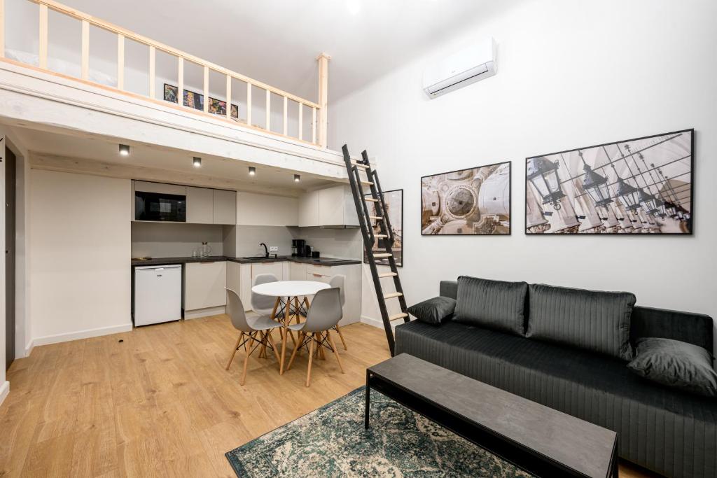 Kuchyňa alebo kuchynka v ubytovaní Native Apartments Paulińska 20 Superior