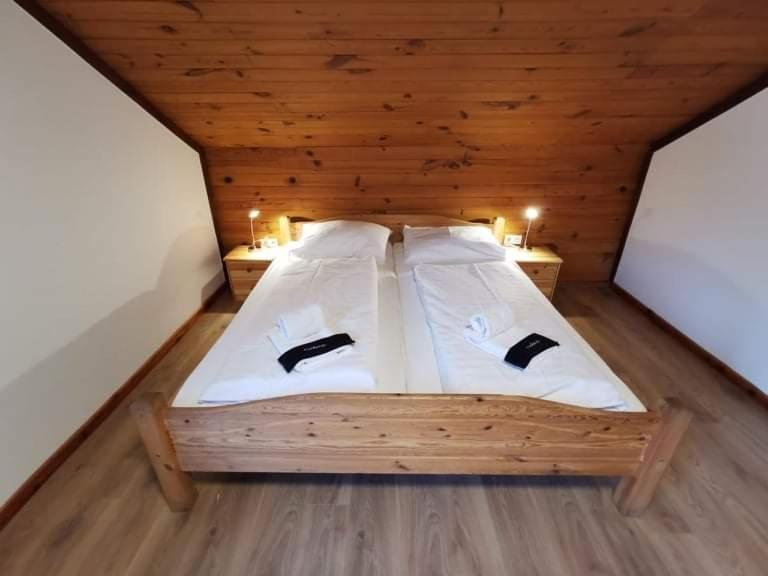 Postel nebo postele na pokoji v ubytování Müller Apartment
