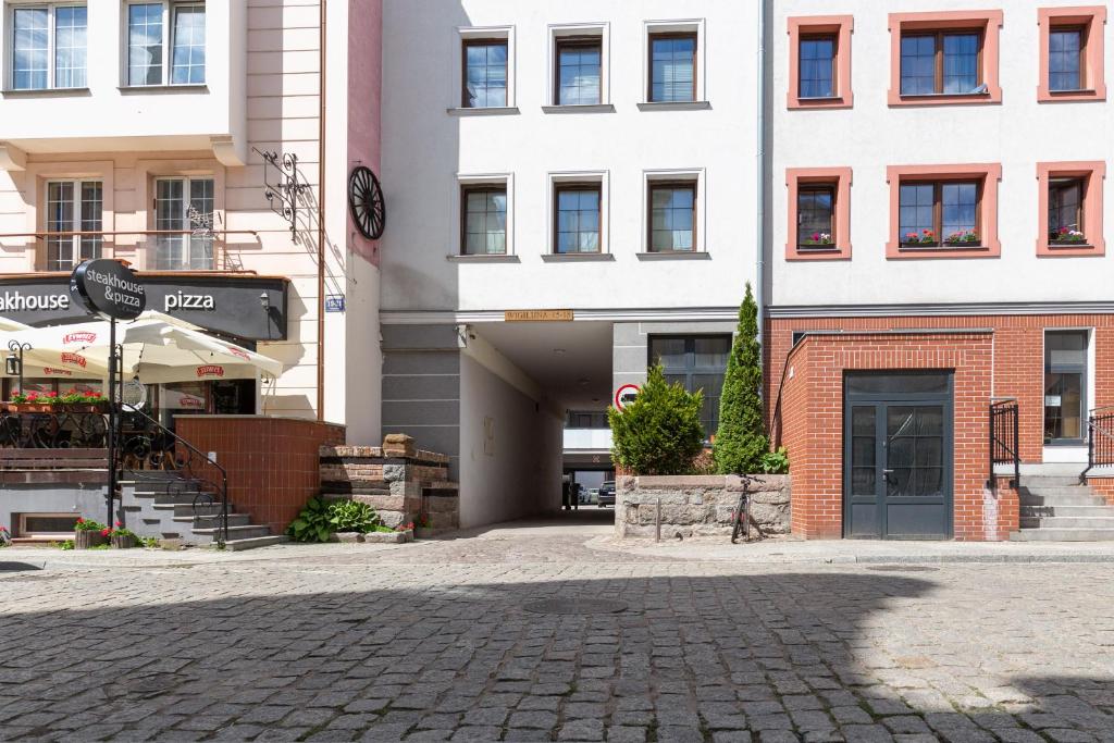 Budova, v ktorej sa apartmán nachádza