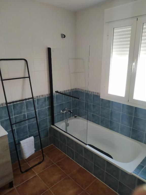 Koupelna v ubytování Casa Cristy