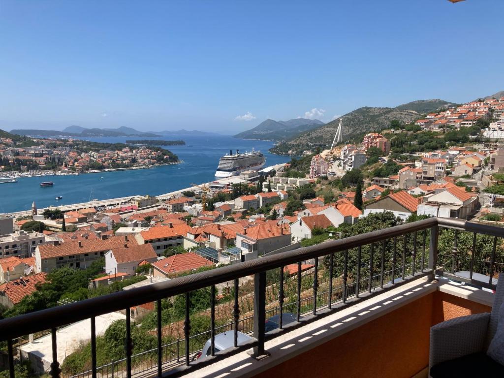 - Balcón con vistas a la ciudad en Solila apartment, en Dubrovnik