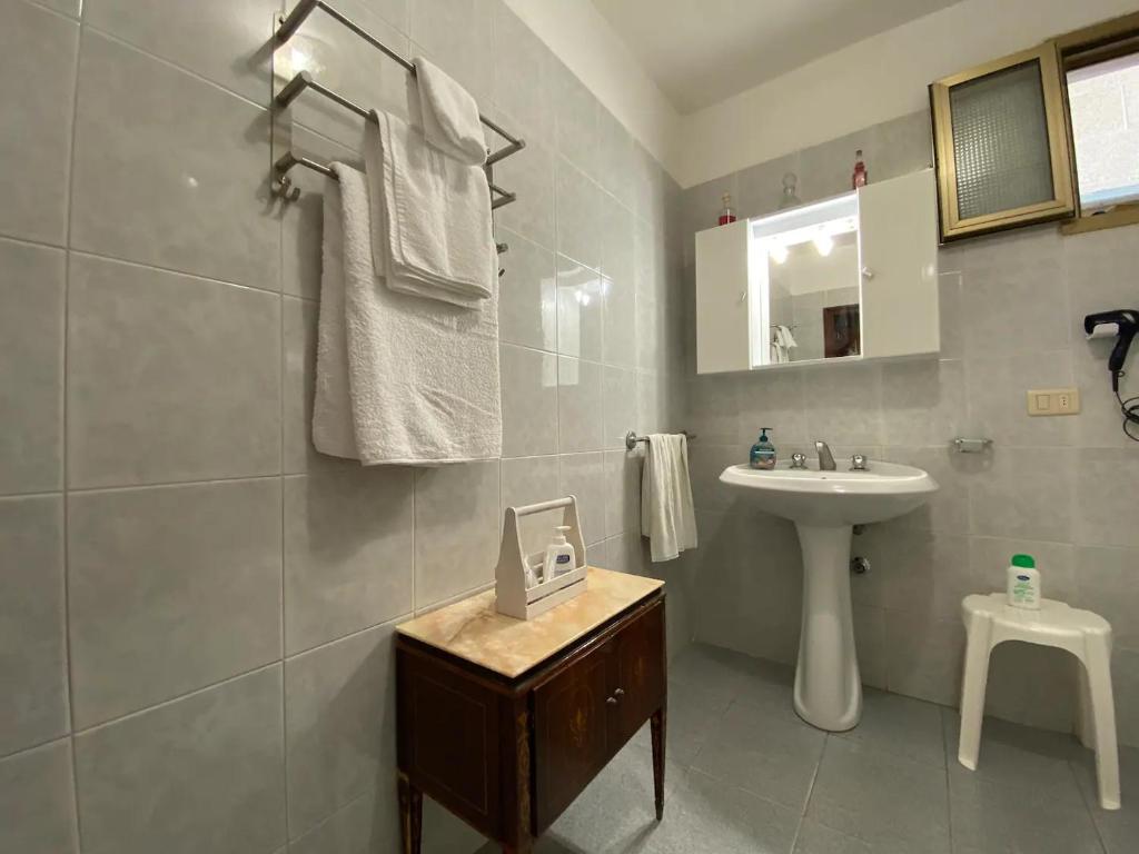 Kylpyhuone majoituspaikassa Villa Viola