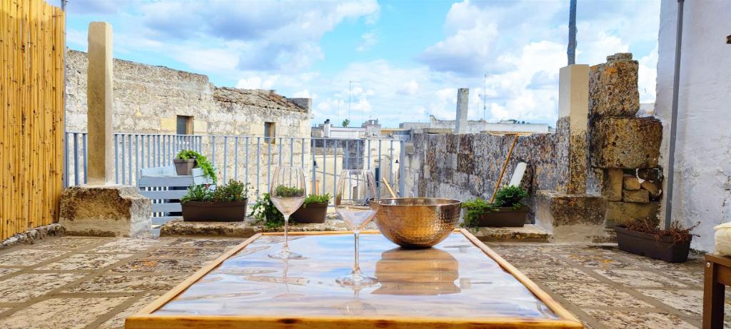 Patio nebo venkovní prostory v ubytování La Casetta