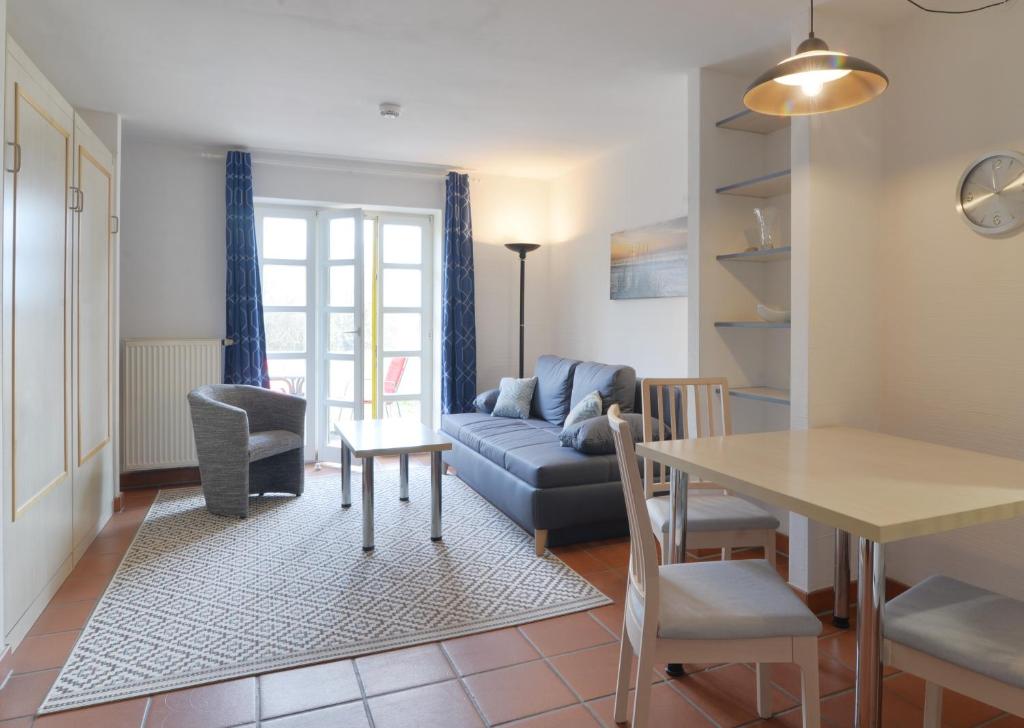 Posezení v ubytování Strand-Appartement am Bakenberg