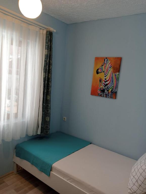Postel nebo postele na pokoji v ubytování Daffne Otel