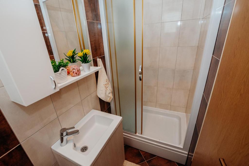 Kúpeľňa v ubytovaní Apartman Neli