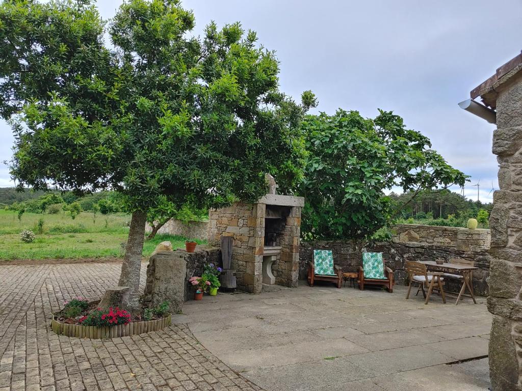 Vonkajšia záhrada v ubytovaní Casita vacacional 5 rutas en el rural Costa Da Morte