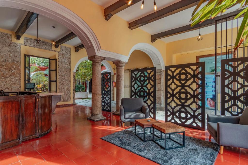 Posezení v ubytování Hotel HO Merida