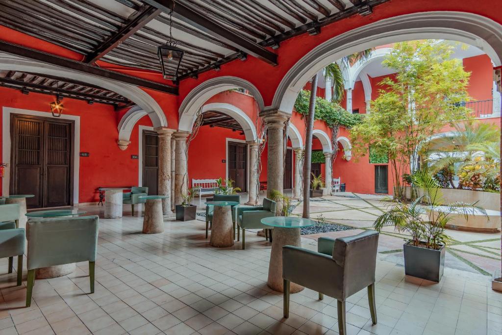 Restaurace v ubytování Hotel HO Merida