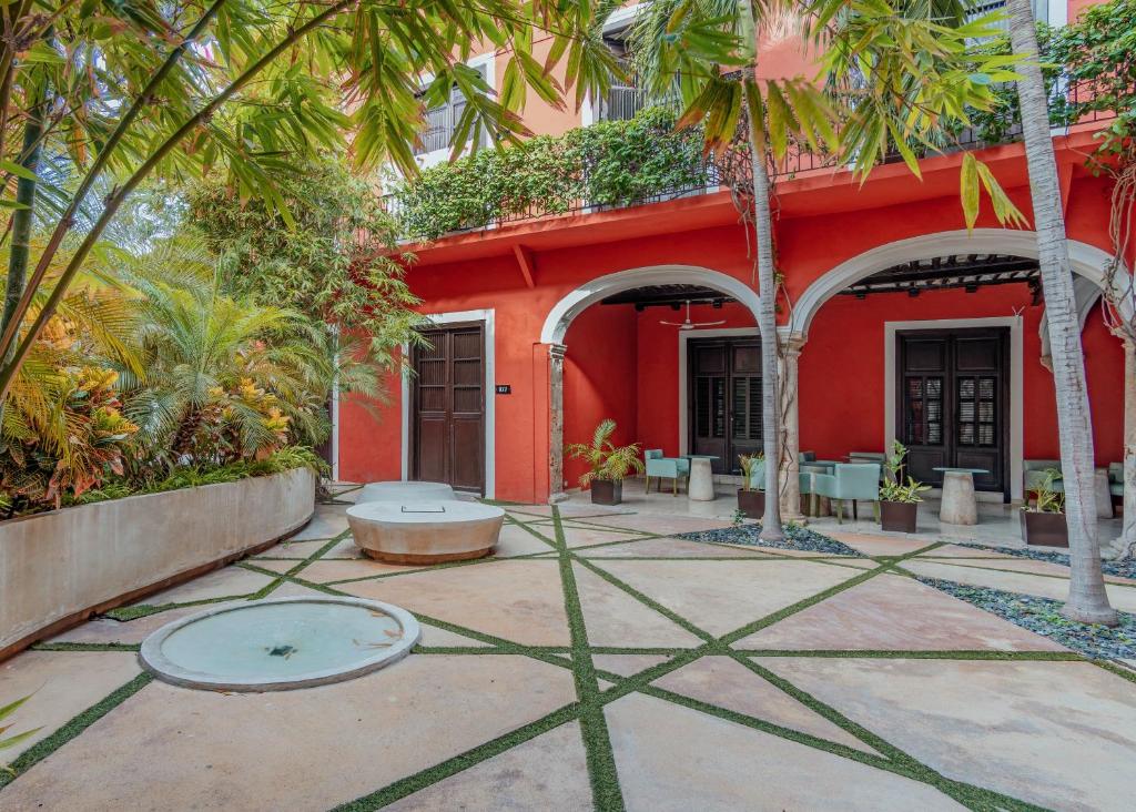 Zahrada ubytování Hotel HO Merida