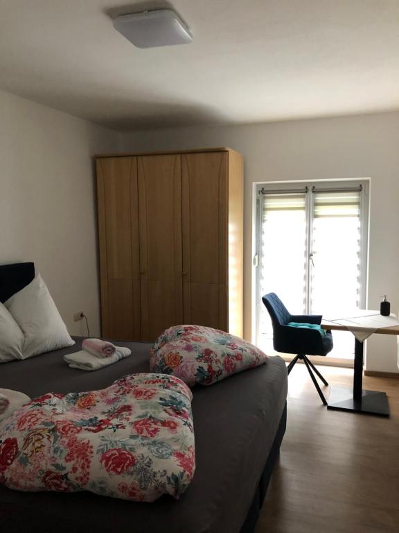 Postel nebo postele na pokoji v ubytování Bauernhof Podorn