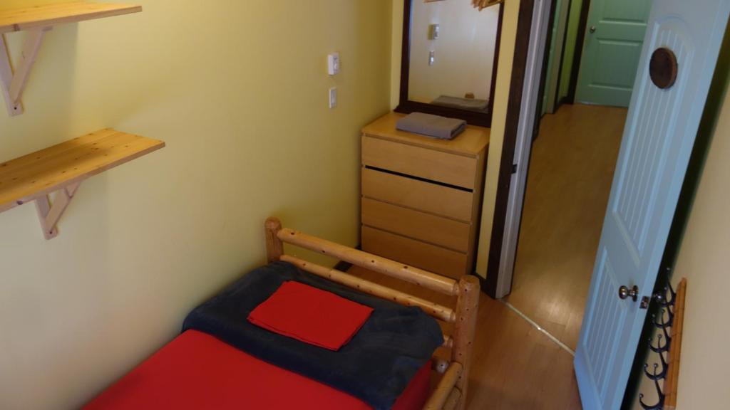 Postel nebo postele na pokoji v ubytování Dreamcatcher Hostel