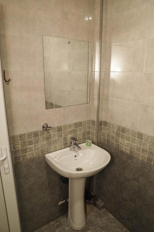 Koupelna v ubytování Hotel VENUS