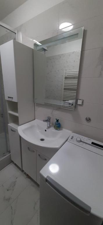 Kúpeľňa v ubytovaní Apartment Quarnero
