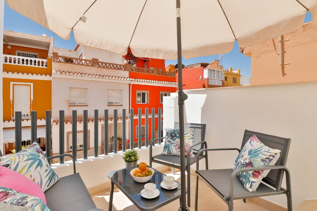 C05 - El Palo Beach 2 Bedroom With Terrace