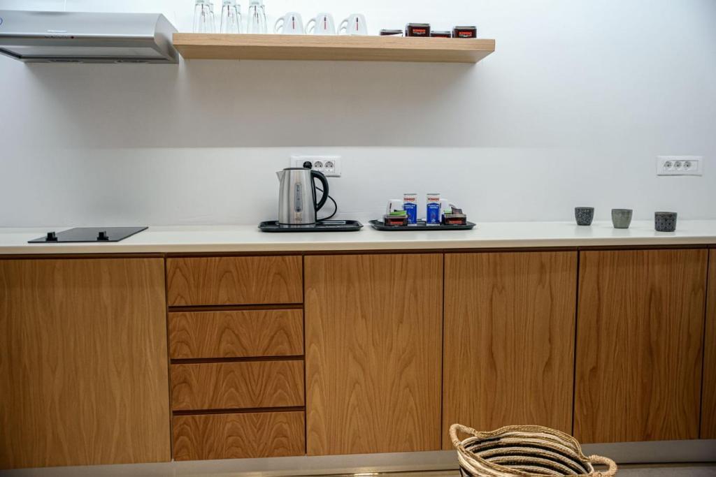 Cucina o angolo cottura di Central Hostel Oia