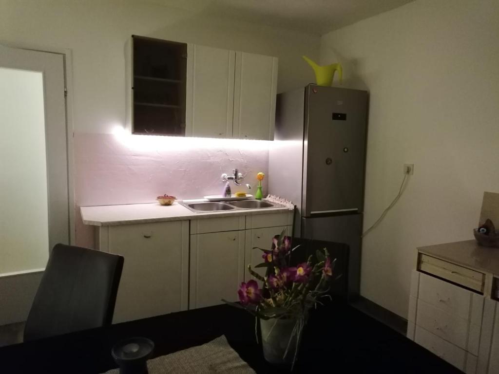 Η κουζίνα ή μικρή κουζίνα στο Beautiful house in idyllic location