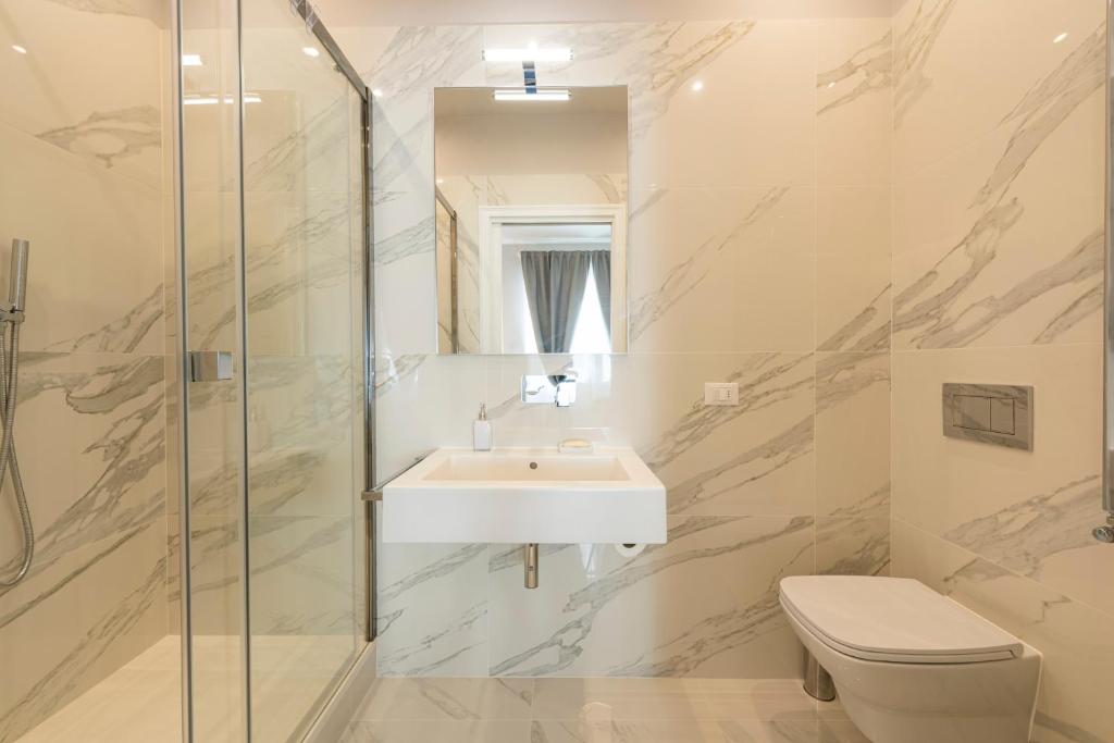 Łazienka w obiekcie Ponte Vecchio Deluxe Apartments