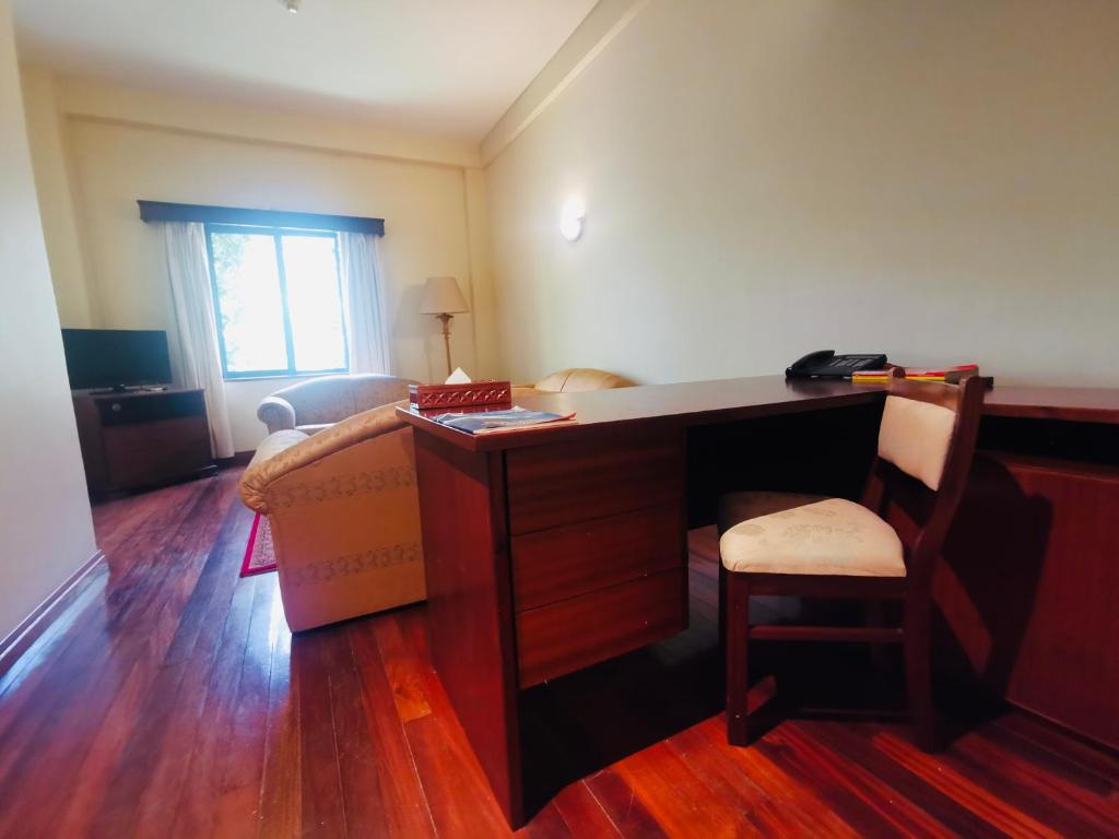 Posezení v ubytování La Mada Hotel