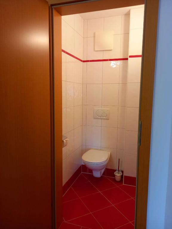 Koupelna v ubytování Landhaus Wieser