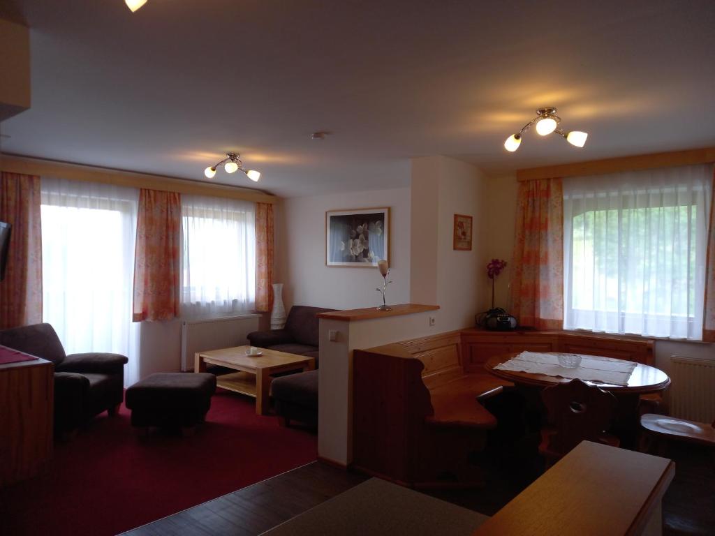 Posezení v ubytování Landhaus Wieser