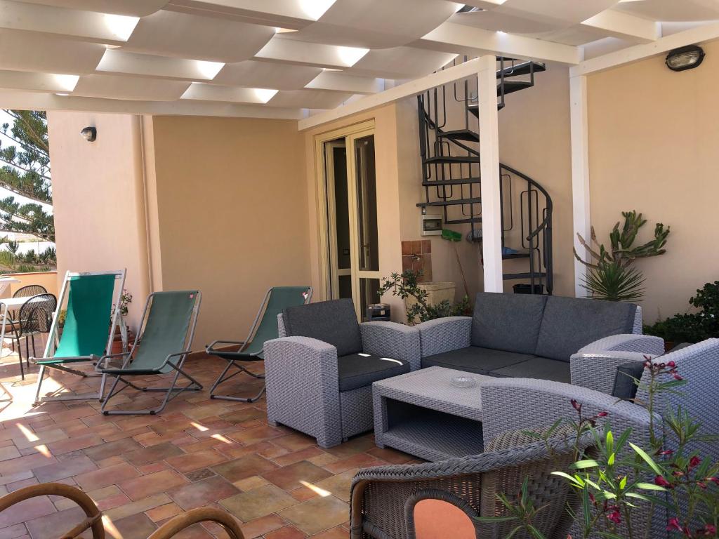 Area soggiorno di Albergo Bouganville