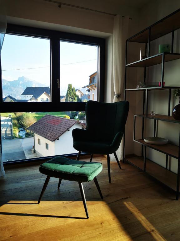 Posedenie v ubytovaní Neue Wohnung "RITTERTAL" im Zentrum von Altmünster am Traunsee