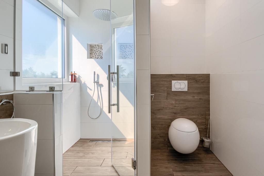 Kúpeľňa v ubytovaní Villa LaDominika