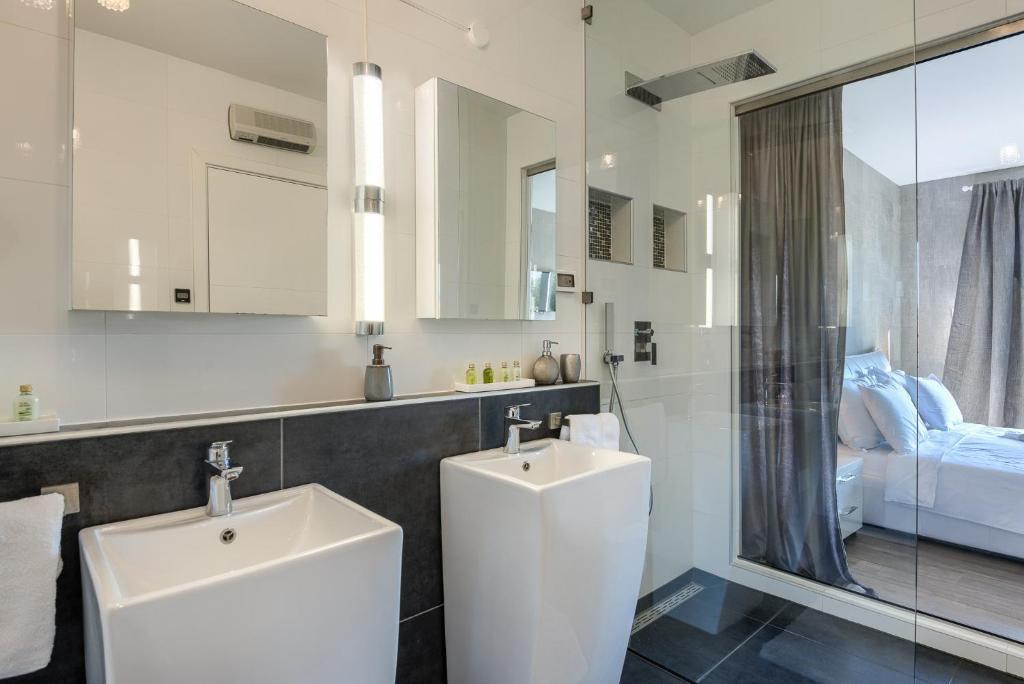 Kúpeľňa v ubytovaní Villa LaDominika