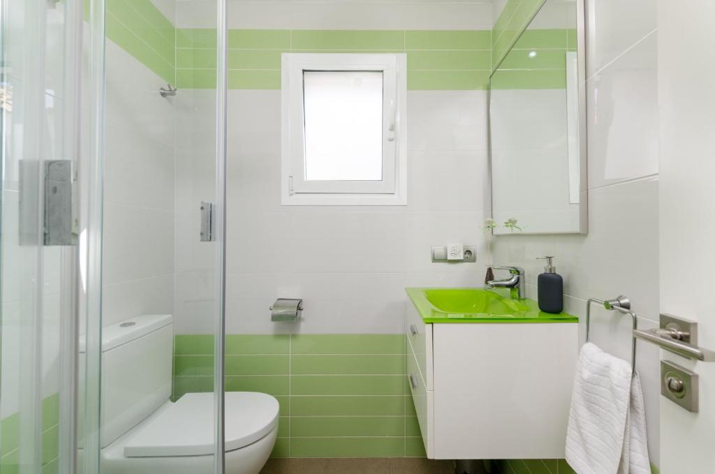 Koupelna v ubytování YourHouse Estel