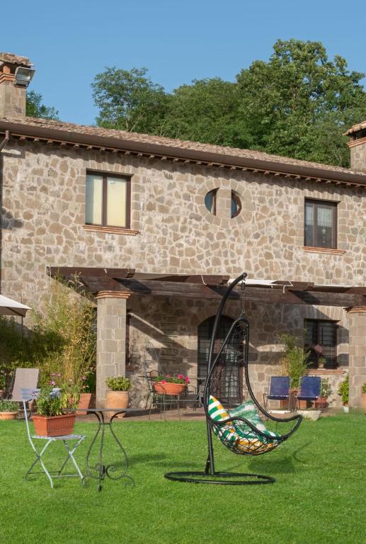 Ogród w obiekcie Agriturismo Le Casette Sul Lago