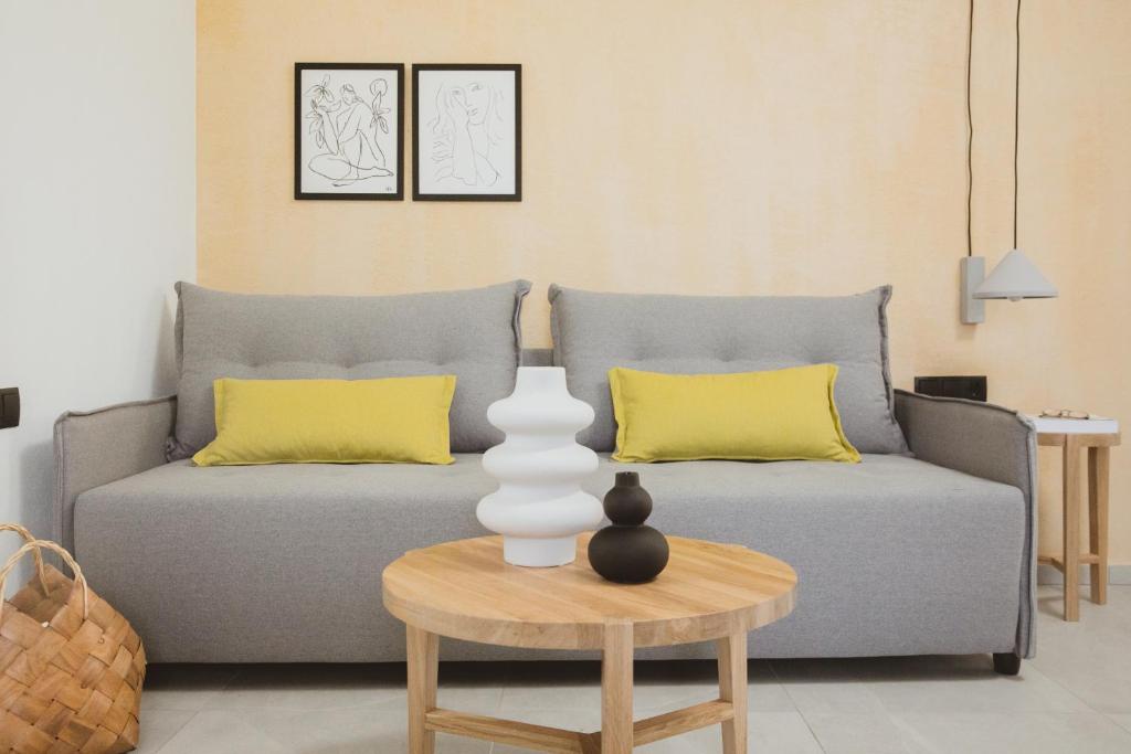 Posezení v ubytování Essentia Vita Comfy Suites