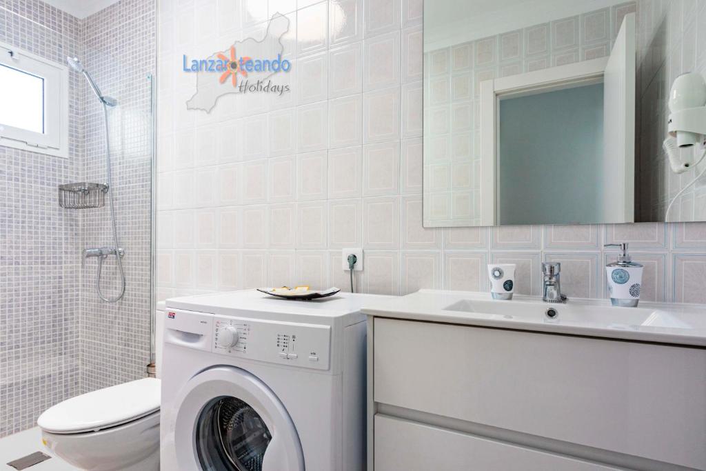 Koupelna v ubytování Vivienda Vacacional Casita del Sol