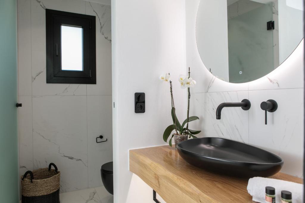 Kúpeľňa v ubytovaní Black Concept Maisonette