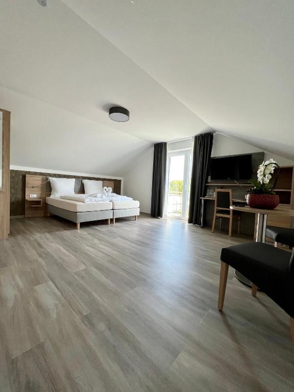 Postel nebo postele na pokoji v ubytování Hotel Ocean