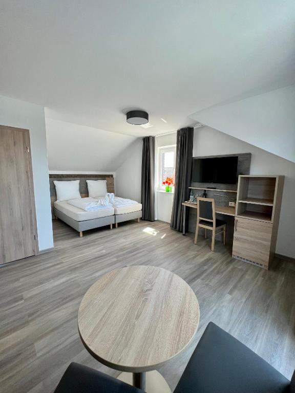 Postel nebo postele na pokoji v ubytování Hotel Ocean