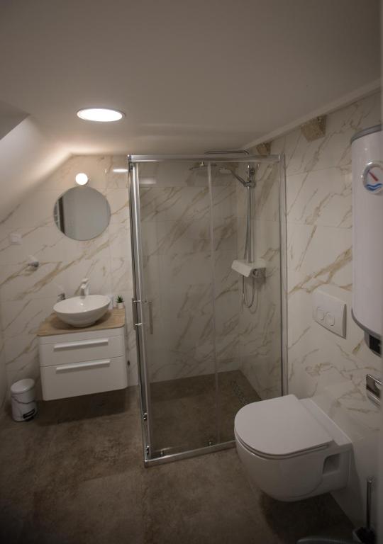 Kúpeľňa v ubytovaní Apartman Mama Marija