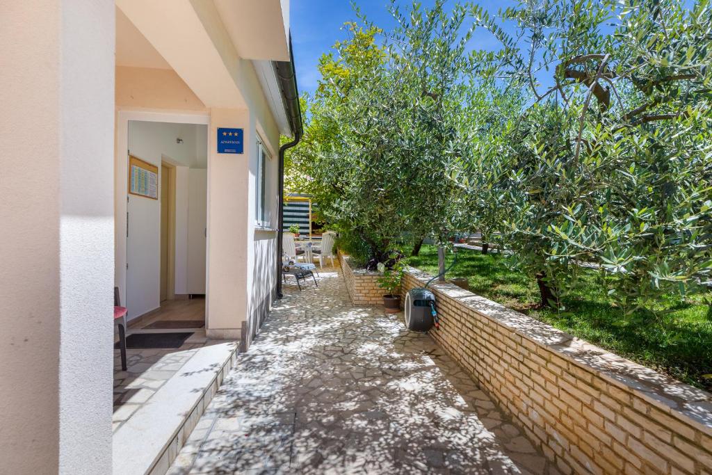Zahrada ubytování Apartments Hortensia