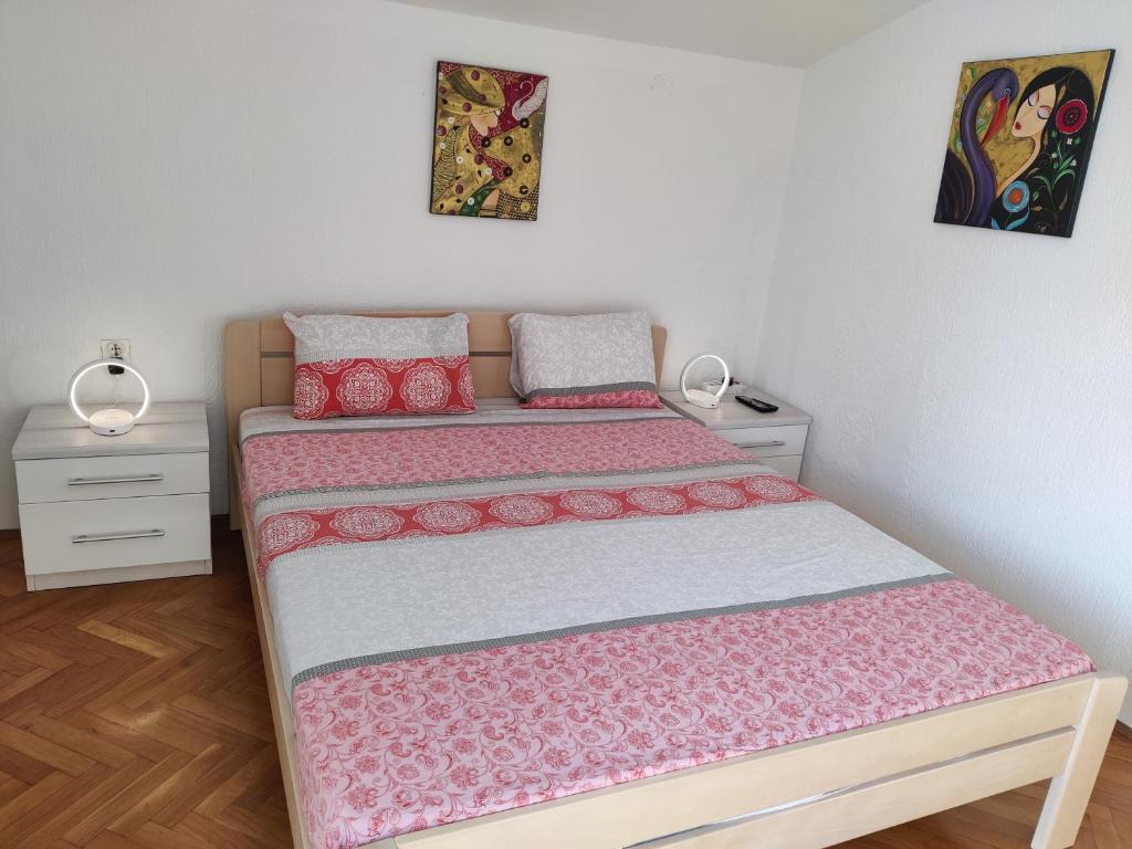 Postel nebo postele na pokoji v ubytování La Casa di Elisa