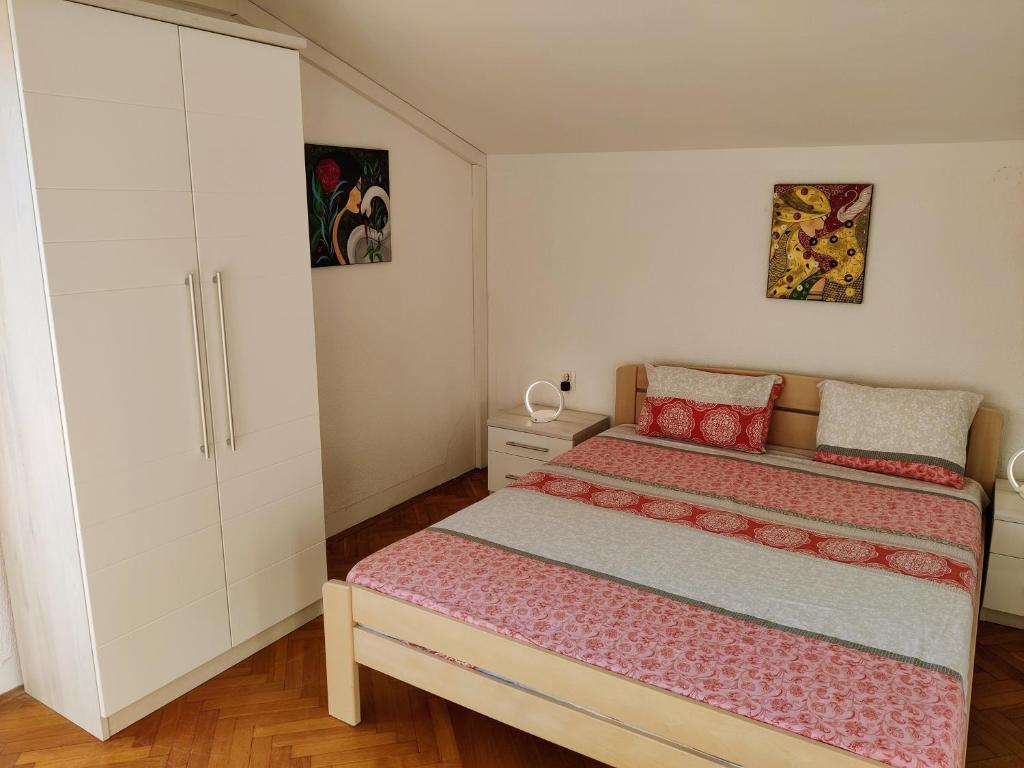 Postel nebo postele na pokoji v ubytování La Casa di Elisa