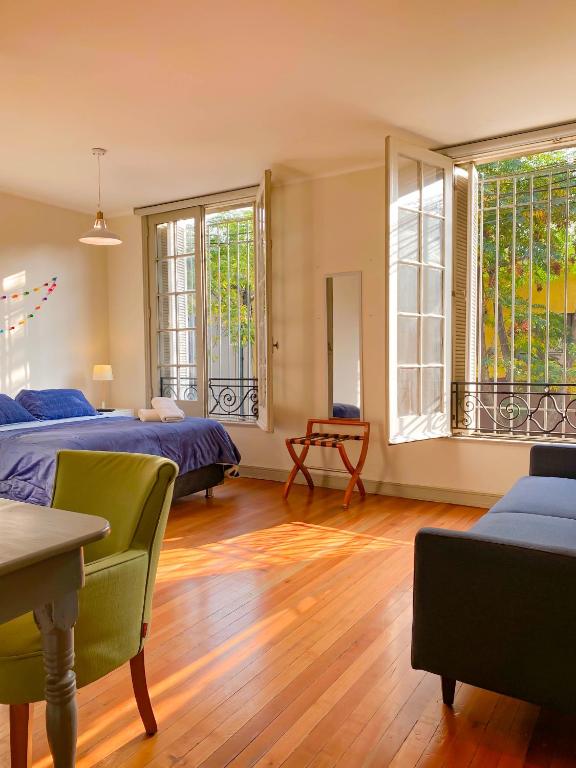 Posezení v ubytování MAKTVB Brasil - Hostal Boutique