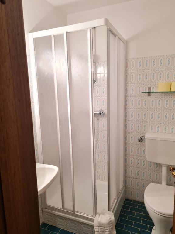 Koupelna v ubytování Gästehaus Gamsblick