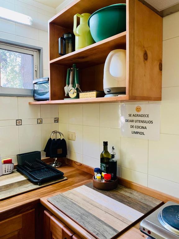 Kuchyň nebo kuchyňský kout v ubytování KURALEMU Casa de Campo