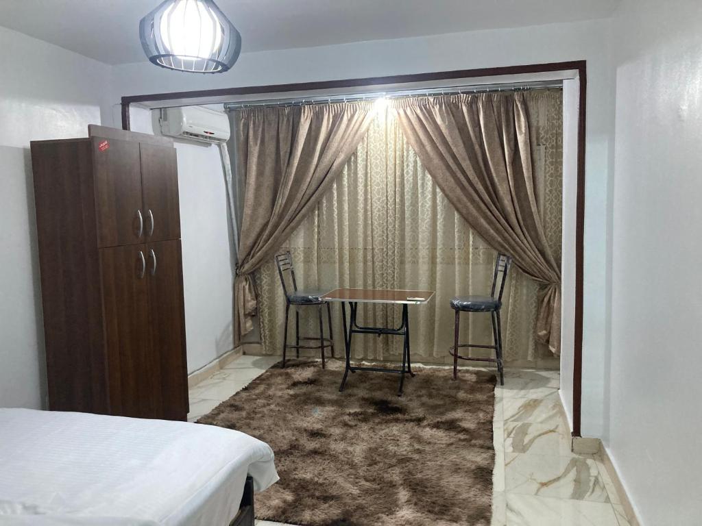 Krevet ili kreveti u jedinici u objektu Near Lebanon Square Apartment