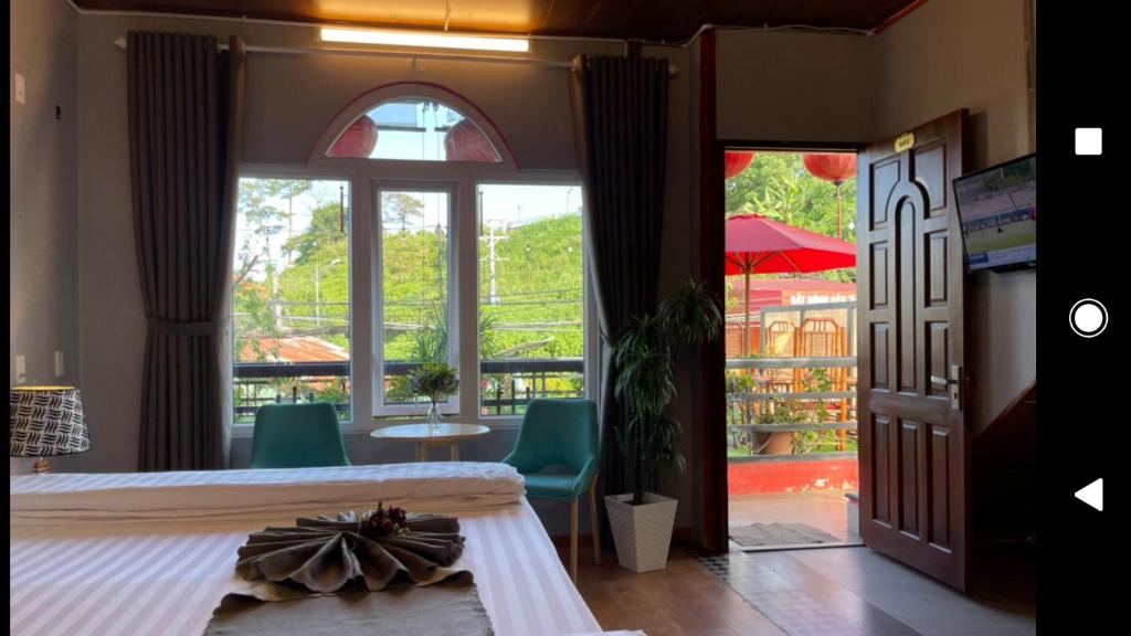 Balcone o terrazza di Redhouse Dalat Hotel