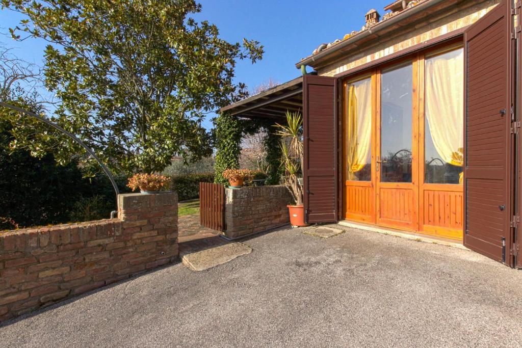 Budynek, w którym mieści się apartament