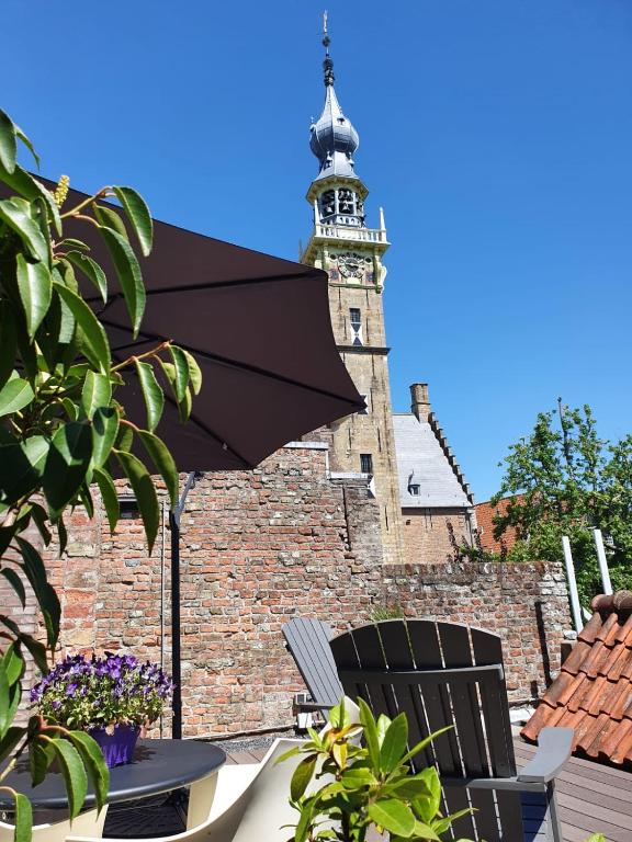 Budova, kde se bed and breakfast nachází
