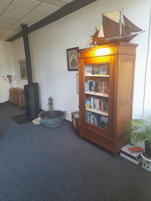 Knihovna v bed and breakfast
